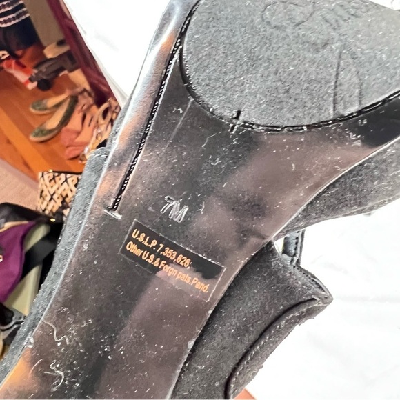 GUESS Kadani Women's Size 7M Black Platform High Heel Sandals - Picture 8 of 9